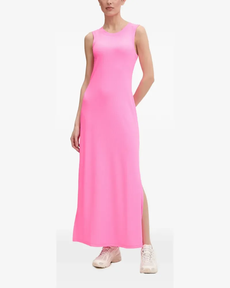 Bogner Fire & Ice Eleen ribbed sleeveless slim-fit maxi dress - Rosa Rosa