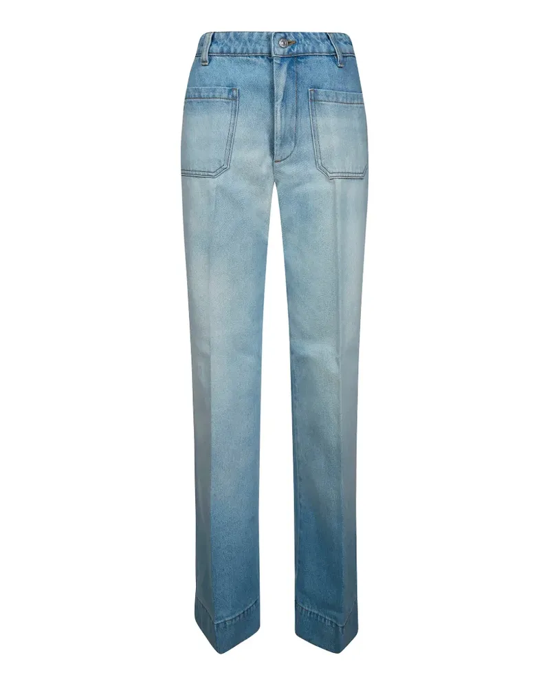 Victoria Beckham pocket jeans - Blau Blau