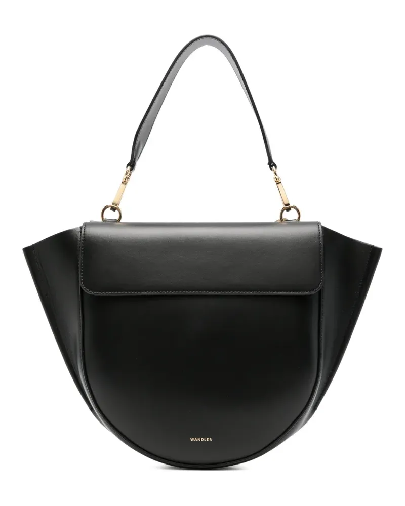 WANDLER Schultertasche aus Leder - Schwarz Schwarz