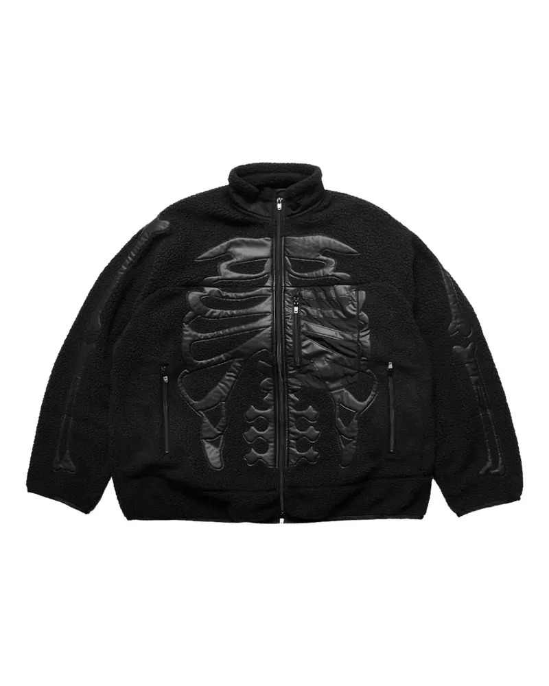 TheSoloIst zip-up bomber jacket - Schwarz Schwarz
