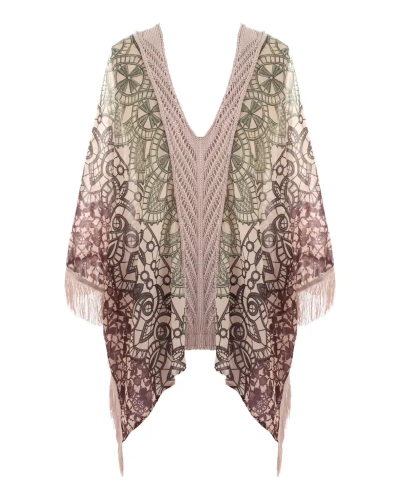 Cecilia Prado Ava Kaftan mit V-Ausschnitt - Nude Nude