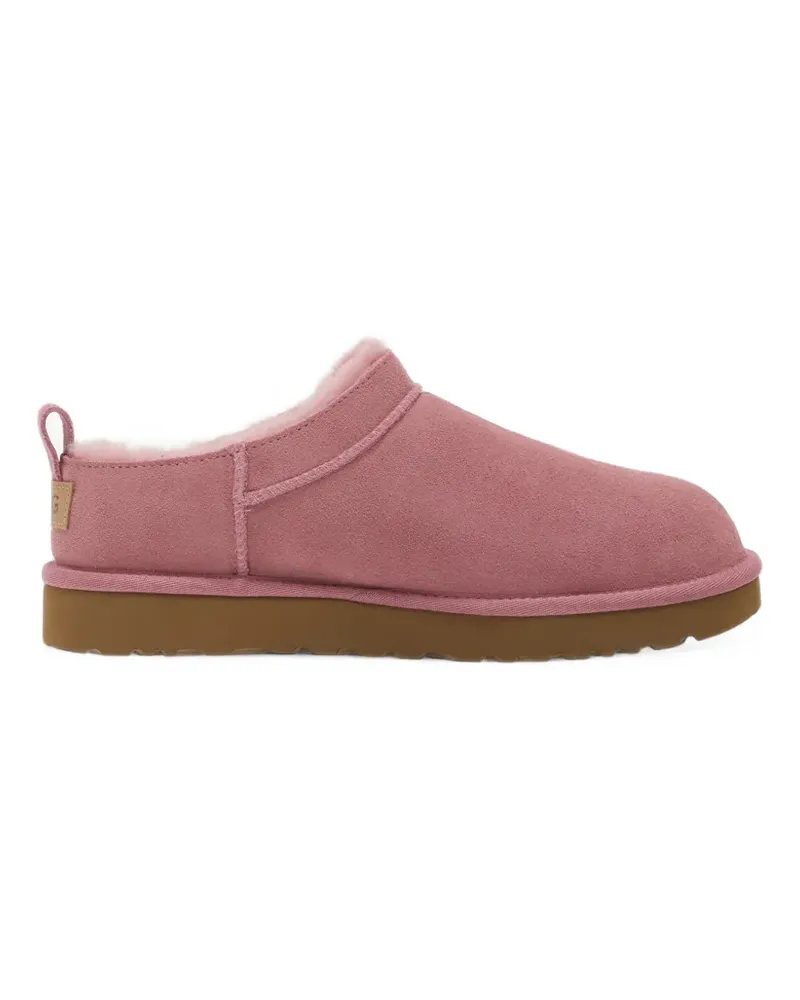 UGG Wildlederstiefeletten mit Shearling-Futter - Rosa Rosa