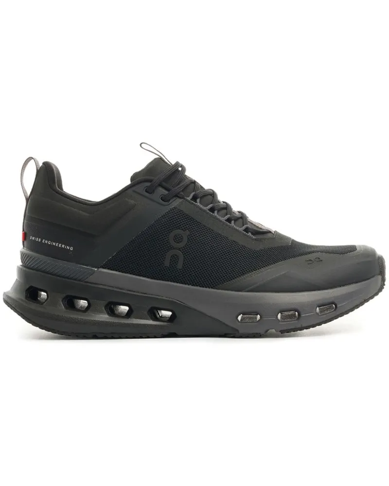 ON Cloudnova X Sneakers - Schwarz Schwarz