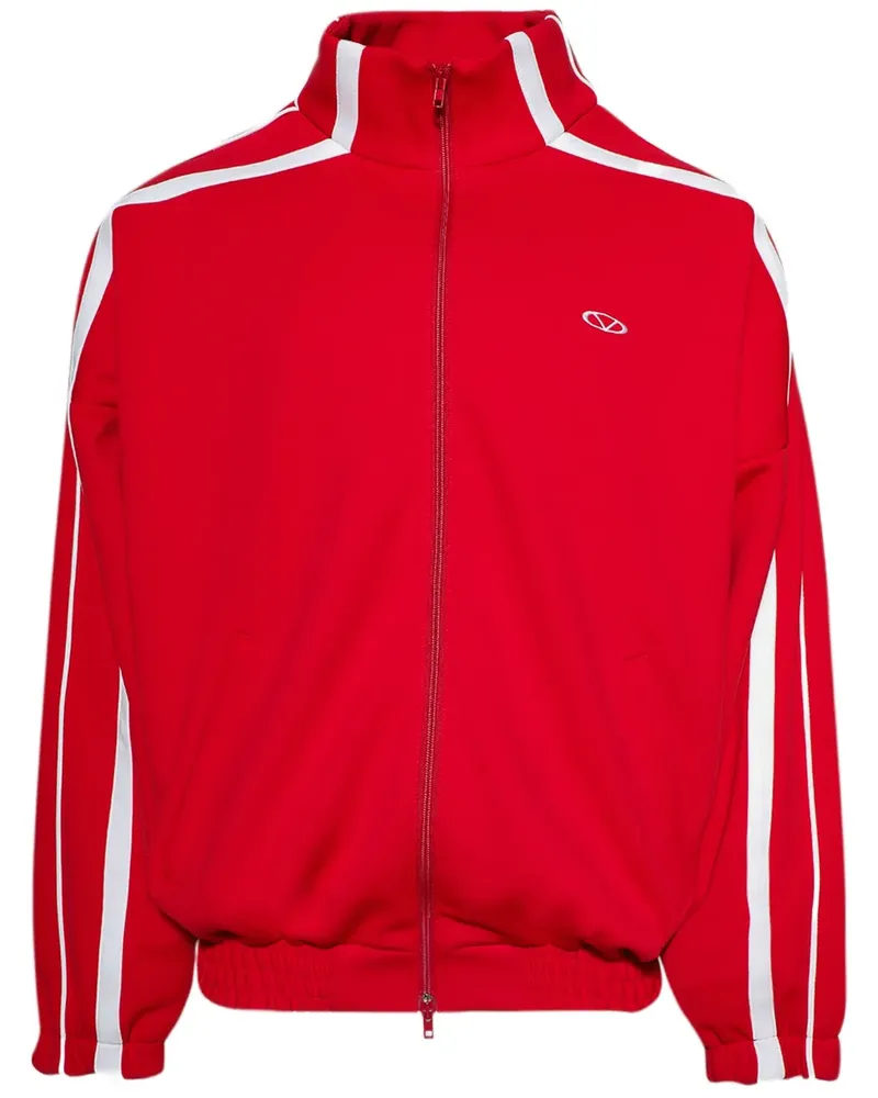 VETEMENTS Jacke mit Logo-Stickerei - Rot Rot