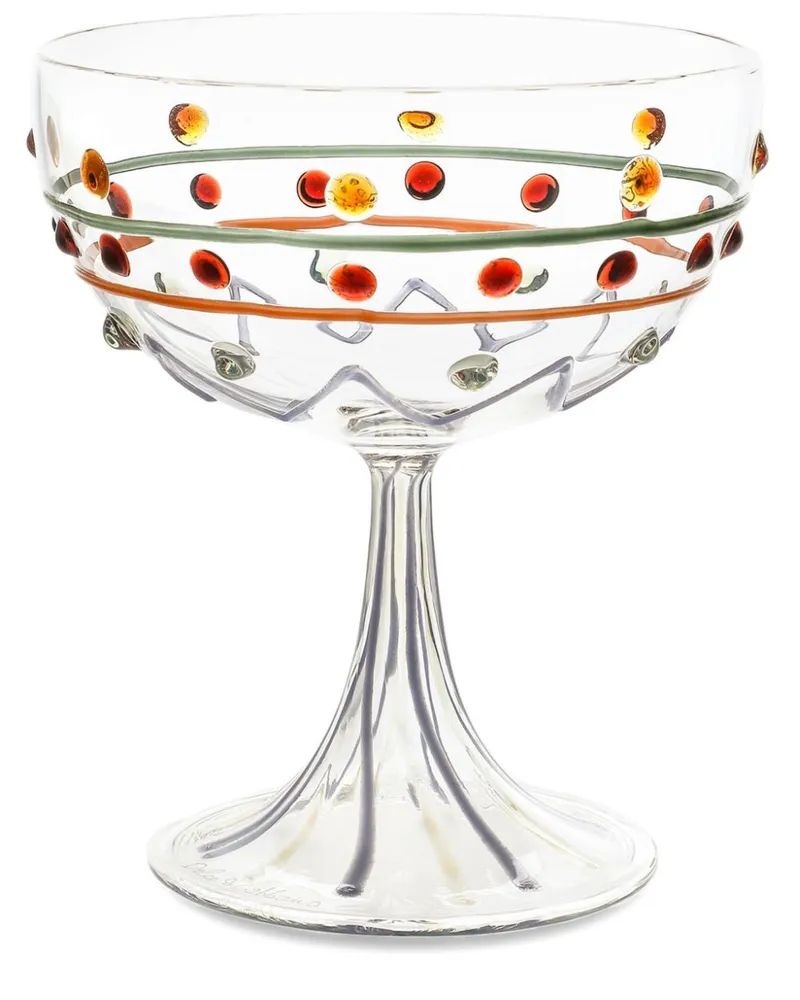 Dolce & Gabbana Champagnerglas - Weiß Weiß