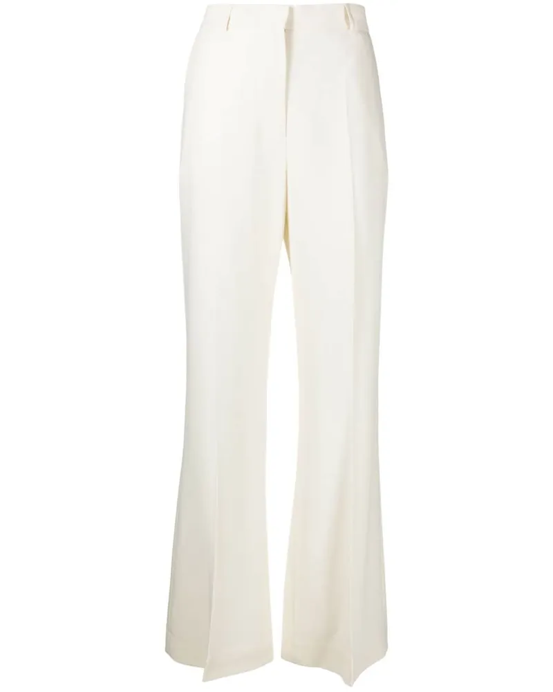 Totême Halbhohe Straight-Leg-Hose - Nude Nude