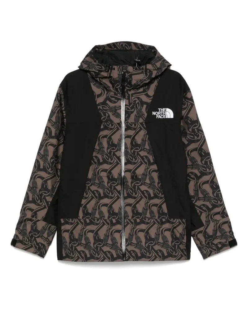 The North Face NSE Jacke mit Print - Schwarz Schwarz