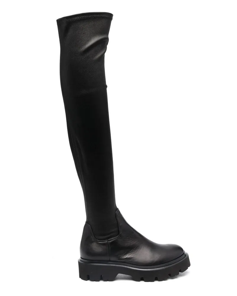 FESTA Milano Kniehohe Stiefel - Schwarz Schwarz