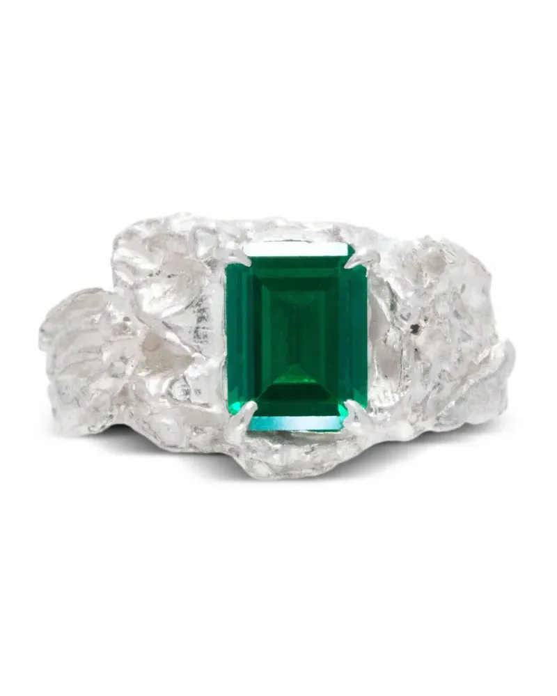 Loveness Lee Shimeji Ring - Silber Silber