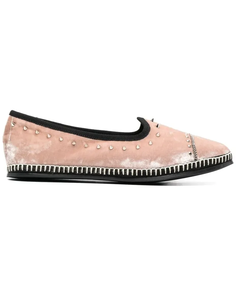 Giuseppe Zanotti Otium Loafer aus Samt - Rosa Rosa