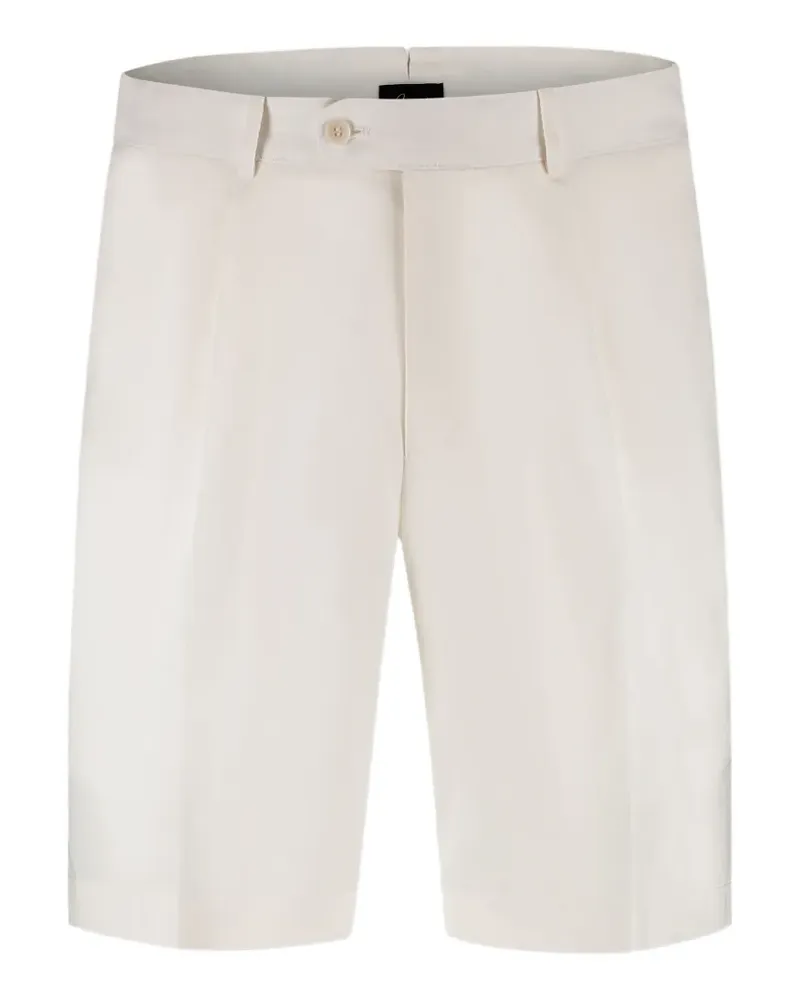 Brioni pleated chino shorts - Nude Nude