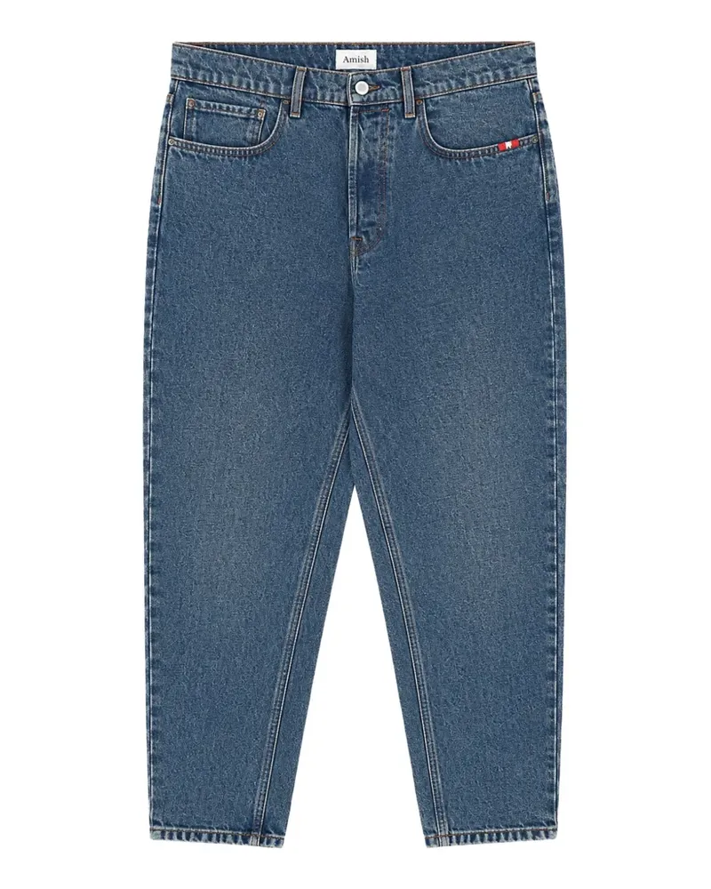 Amish Jeremiah tapered-leg jeans - Blau Blau