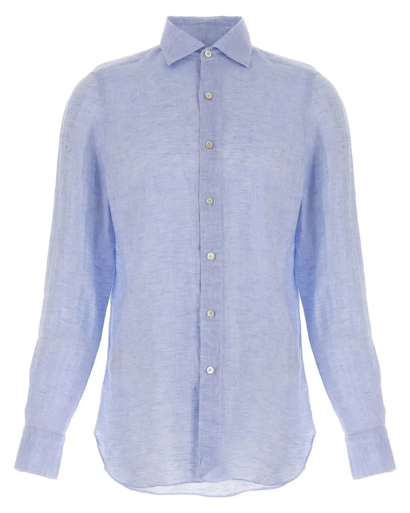 Finamore 1925 Gaeta Hemd - Blau Blau