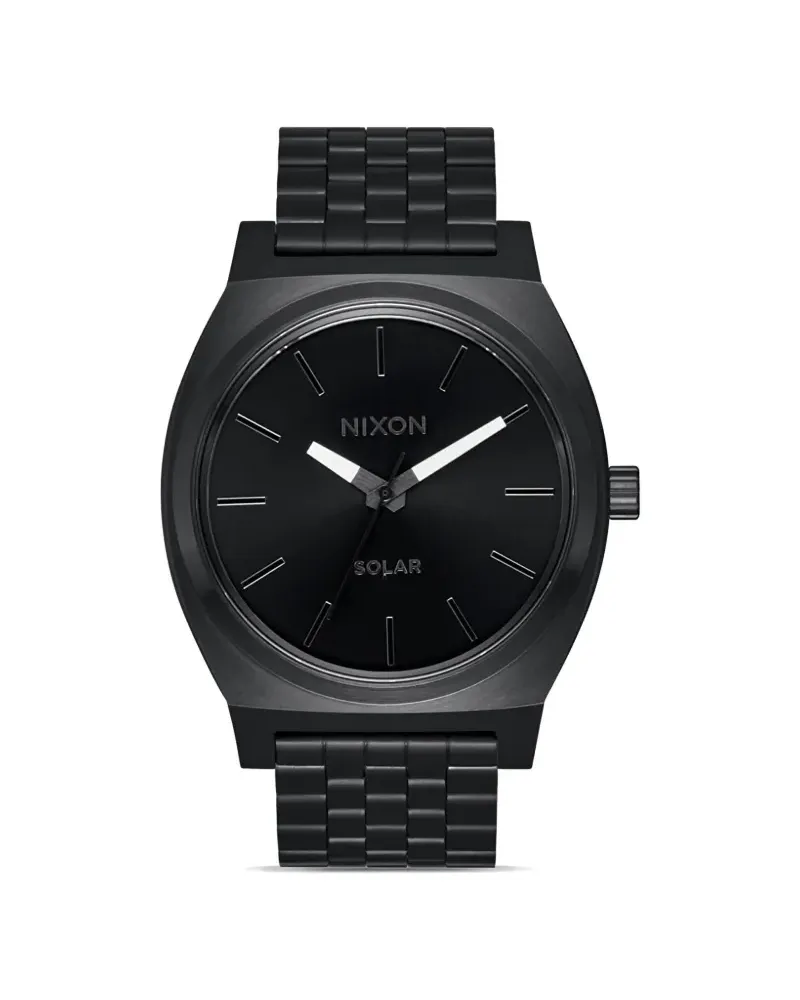 Nixon Time Teller Solar 40mm - Schwarz Schwarz