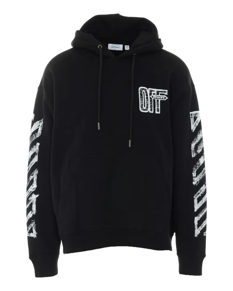 OFF-WHITE Motion Arrow hoodie - Schwarz Schwarz