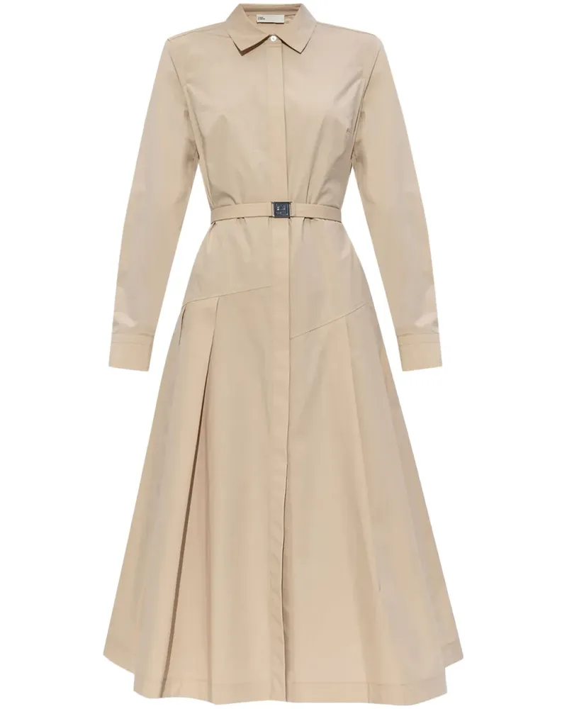 Tory Burch Midikleid mit Gürtel - Nude Nude