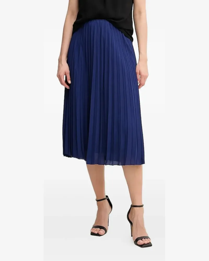 Silvian Heach Midirock mit Falten - Blau Blau