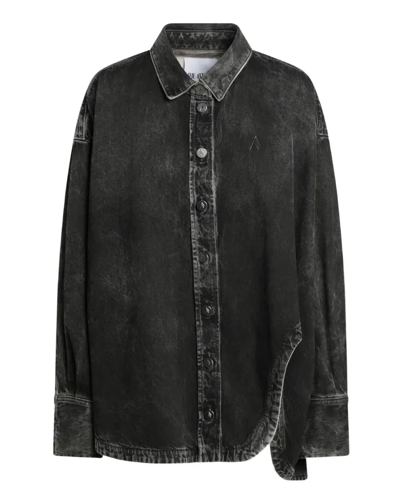 ATTICO Diana shirt - Schwarz Schwarz