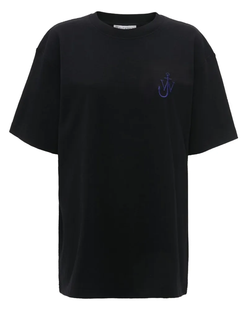 J.W.Anderson T-Shirt aus Bio-Baumwolle mit Print Schwarz