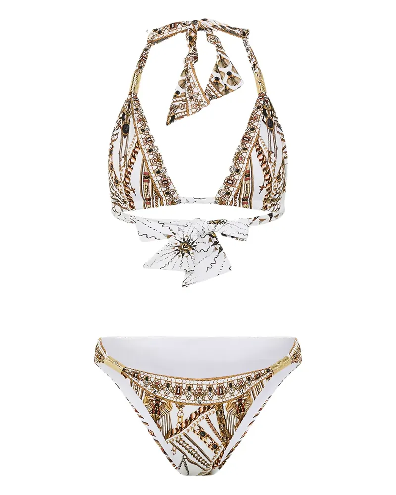 Camilla The Goddess Energy Bikini - Weiß Weiß