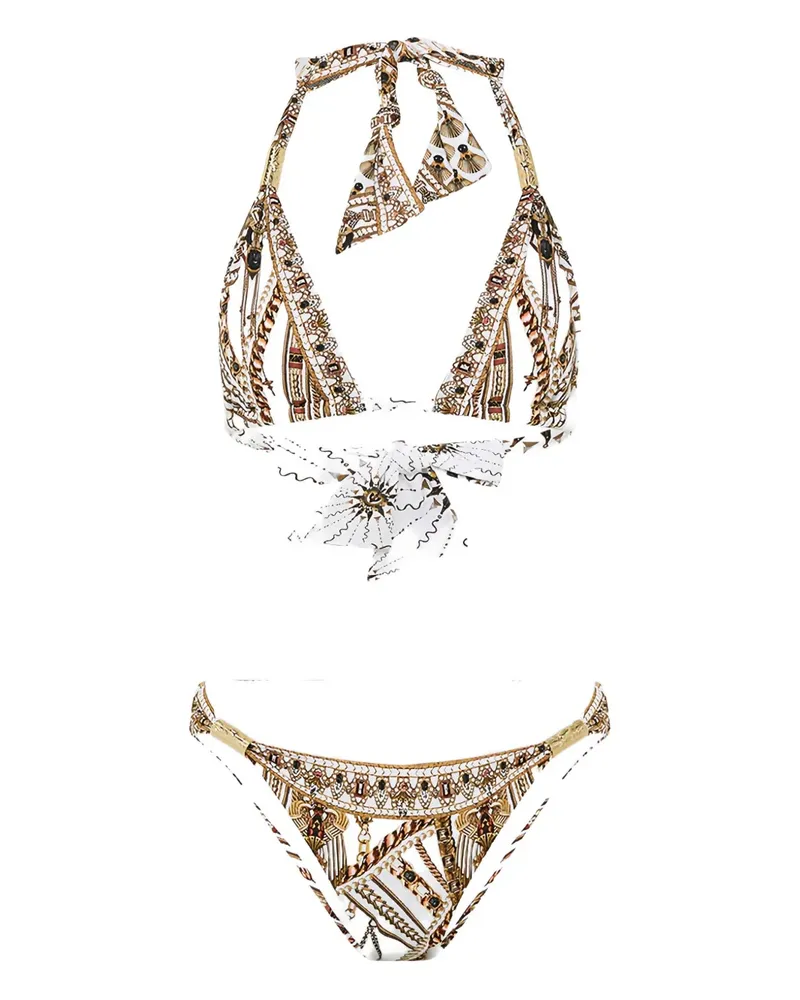 Camilla The Goddess Energy bikini - Weiß Weiß