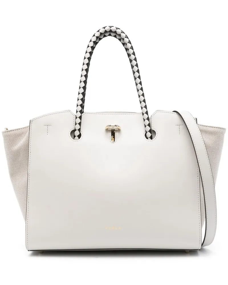 Furla Genesi Handtasche Grau