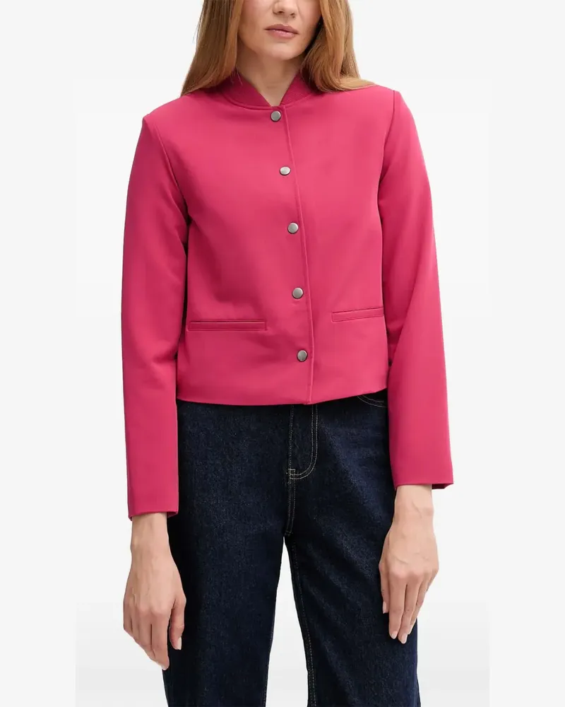 Benetton press-stud bomber jacket - Rosa Rosa