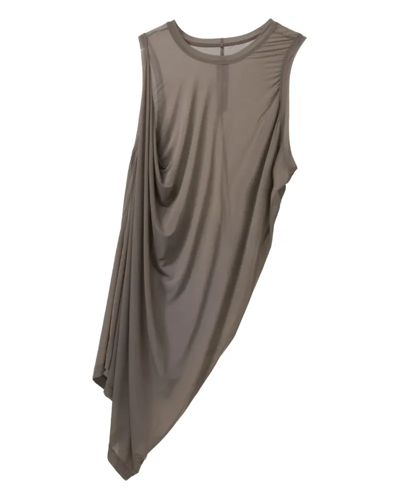 Rick Owens Asymmetrisches Top - Braun Braun
