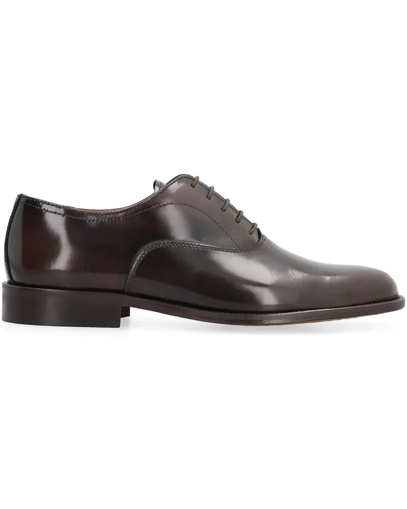 Bruno Magli Oxford-Schuhe mit Glanzoptik - Braun Braun