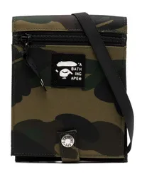 BAPE Schultertasche Grün