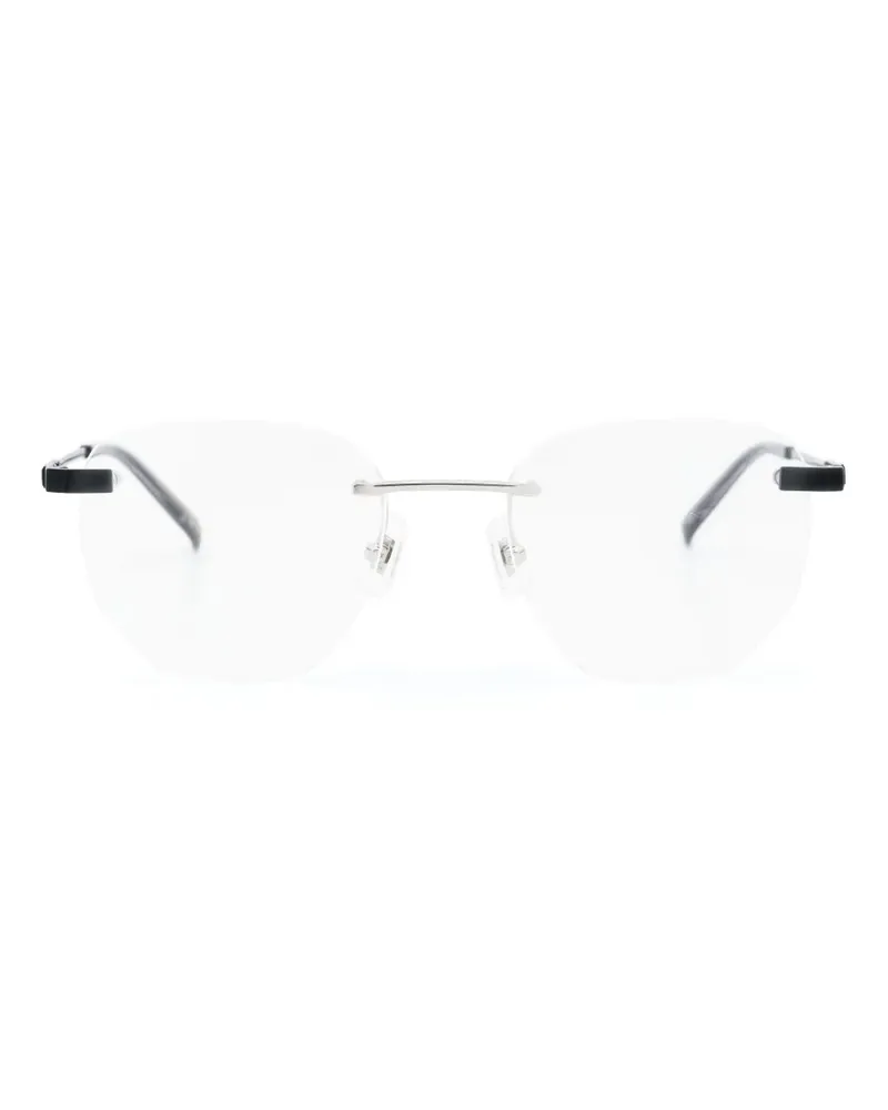 Dunhill Rahmenlose Brille mit schmalen Bügeln - Grau Grau