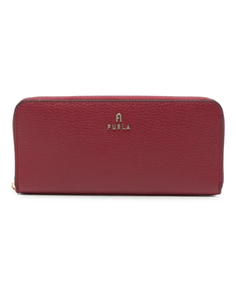 Furla Portemonnaie aus gekörntem Leder - Rot Rot