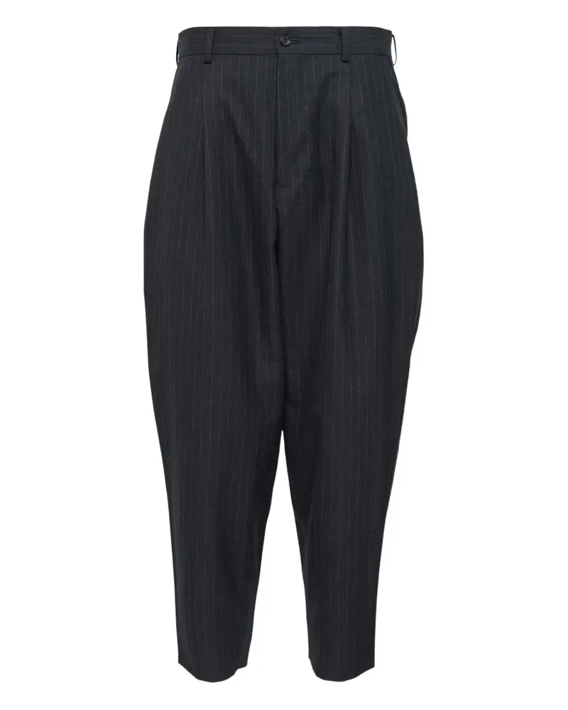 Comme des Garçons pinstripe trousers - Grau Grau