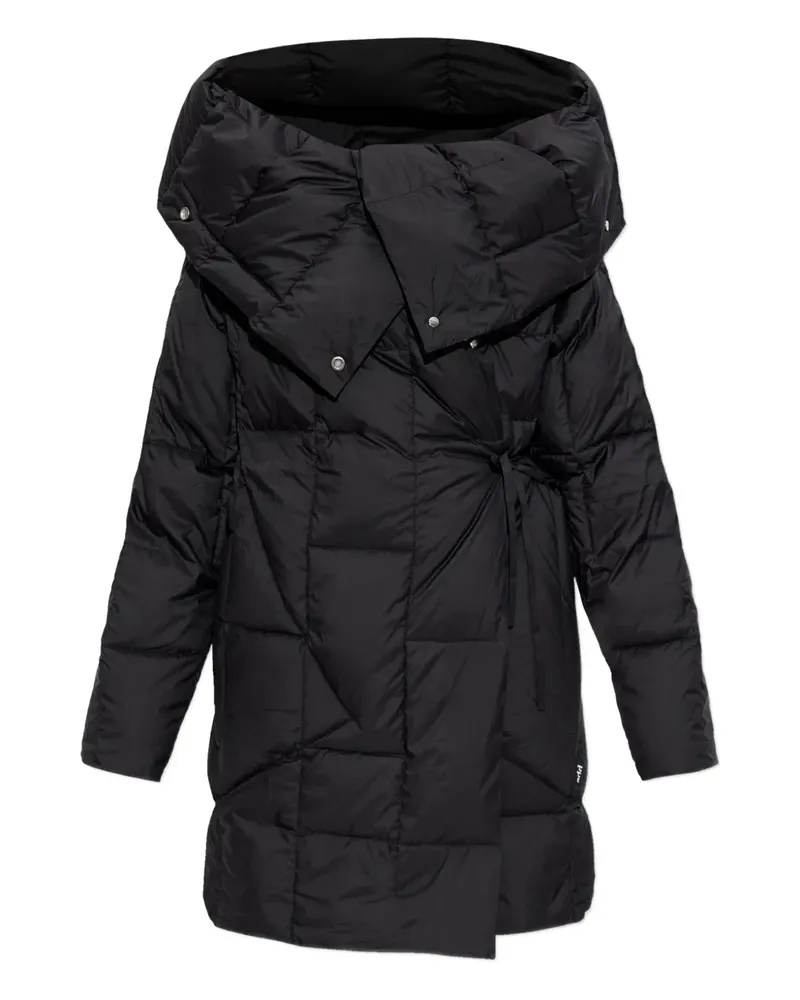 ADD button quilted top - Schwarz Schwarz