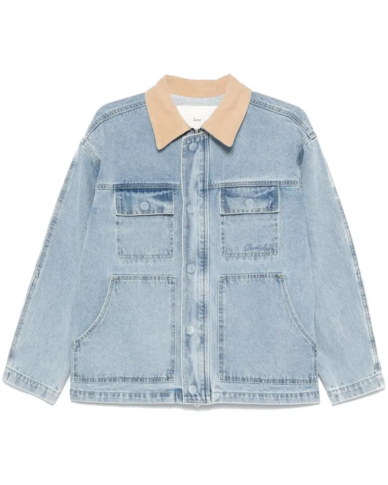 Dunst Jacke aus Denim - Blau Blau