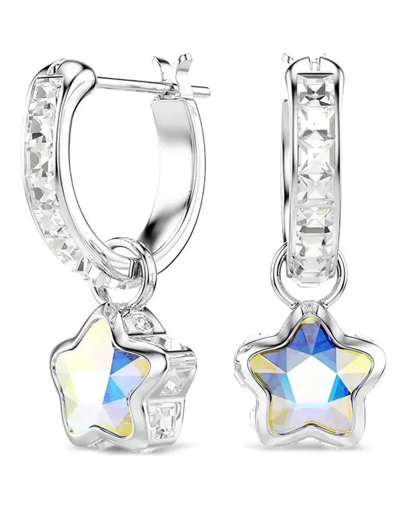 Swarovski Ohrringe mit Anhänger - Silber Silber