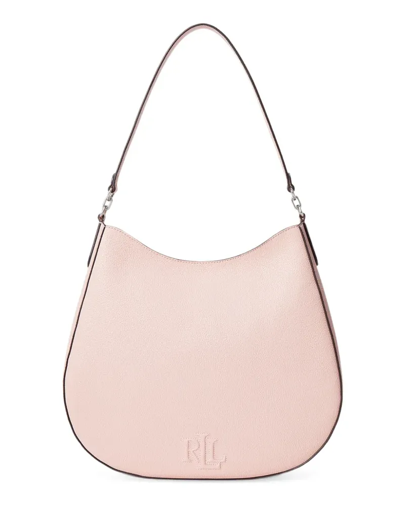 Ralph Lauren Schultertasche mit Logo-Schild - Rosa Rosa