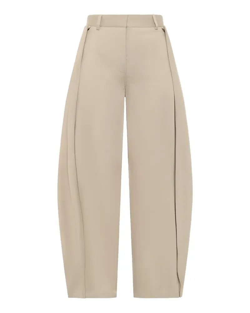 Loewe Straight-Leg-Hose mit Falten - Nude Nude