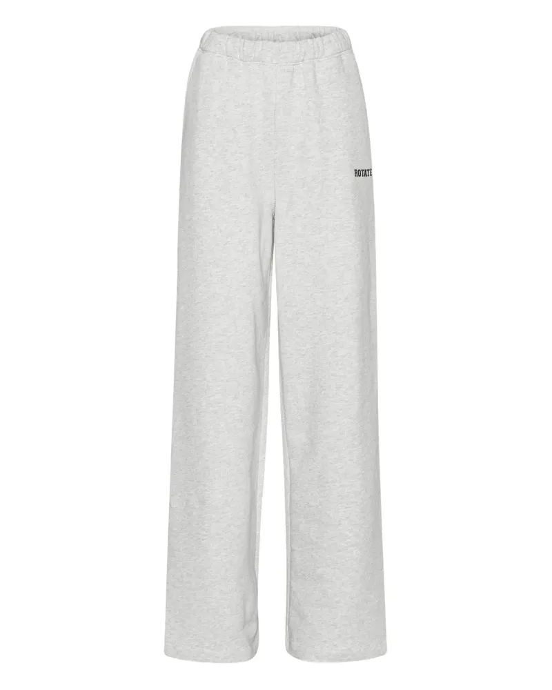 ROTATE Birger Christensen Jogginghose mit Logo-Stickerei - Braun Braun