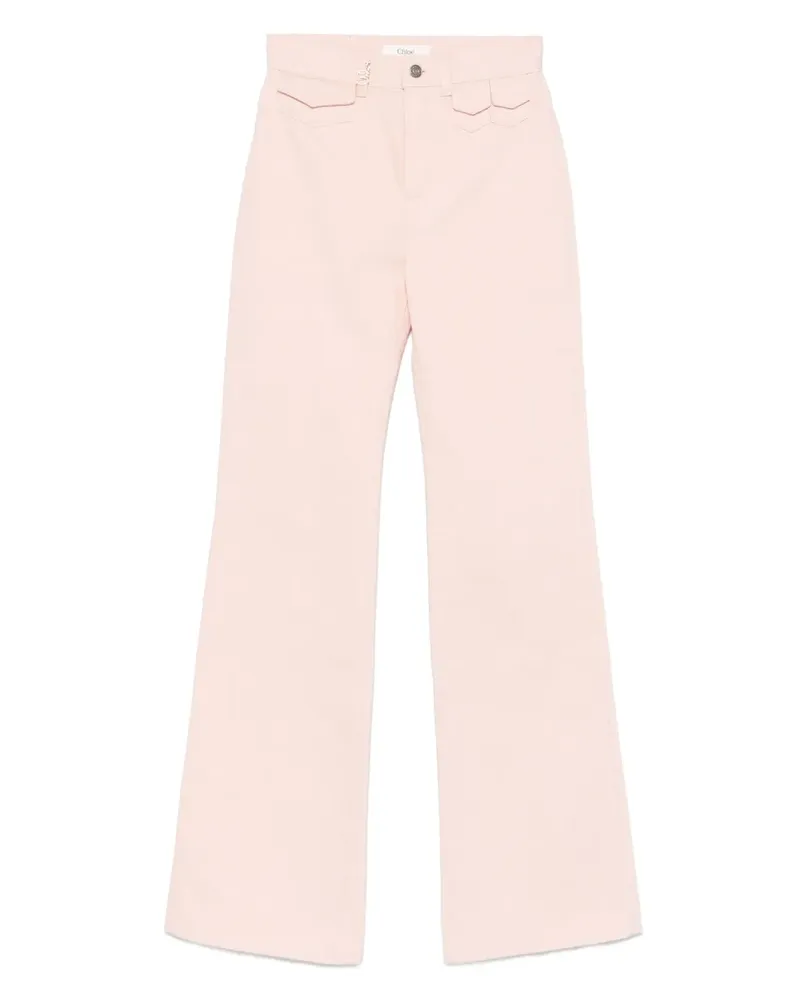 Chloé Ausgestellte Jeans - Rosa Rosa