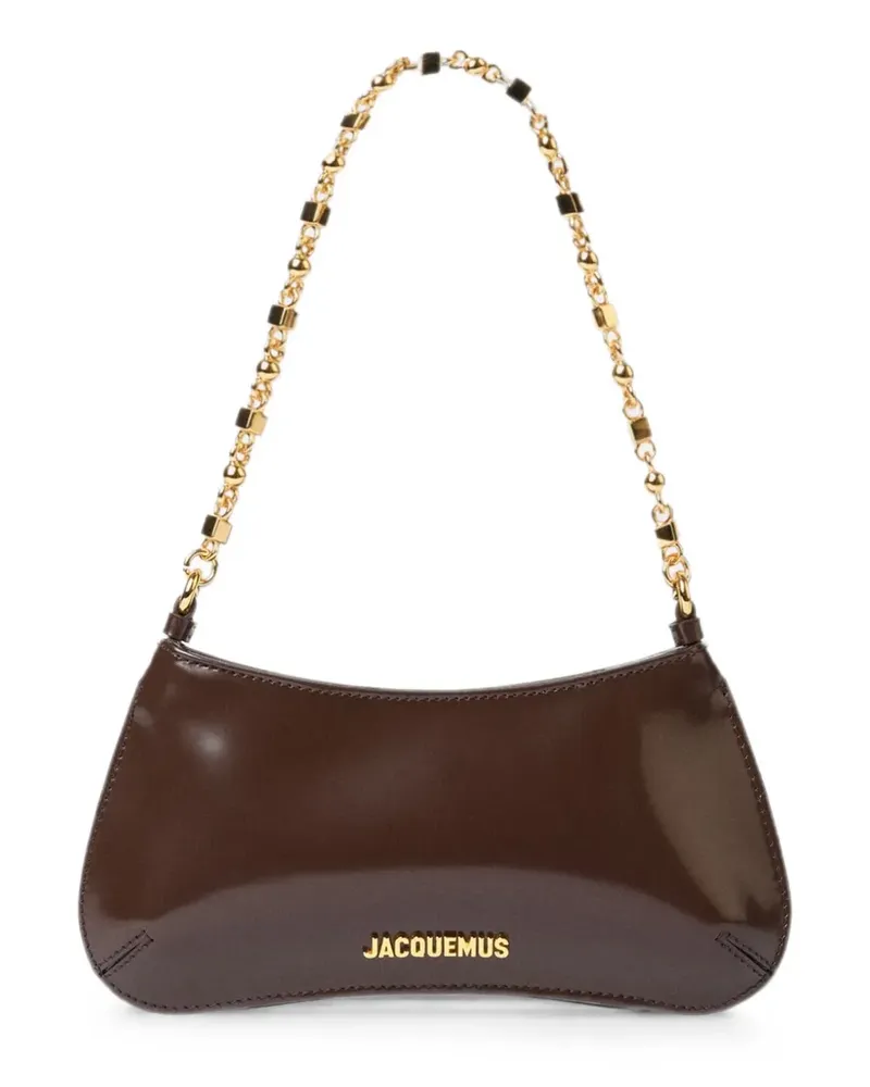 Jacquemus The small Bisou Chaine bag - Braun Braun