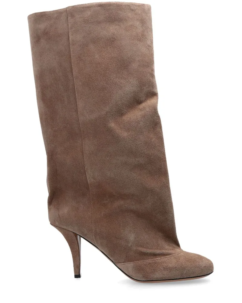 Paris Texas Esther Stiefel 75mm - Nude Nude