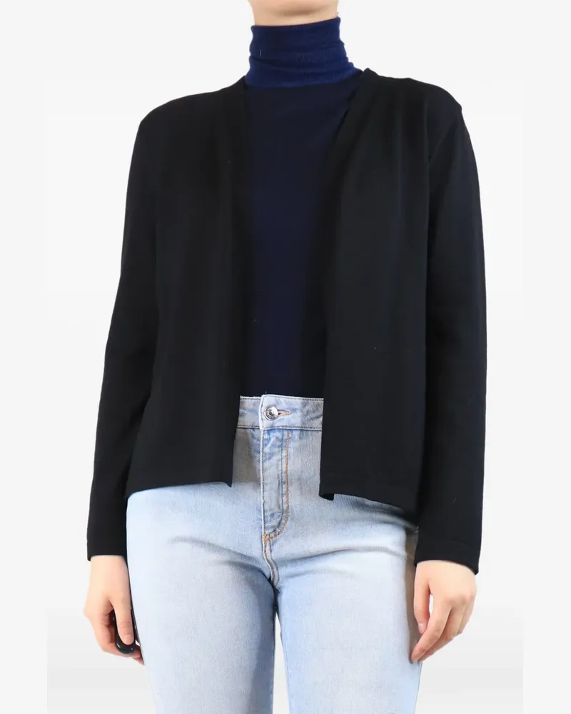 Bamford pleated-back cardigan - Schwarz Schwarz