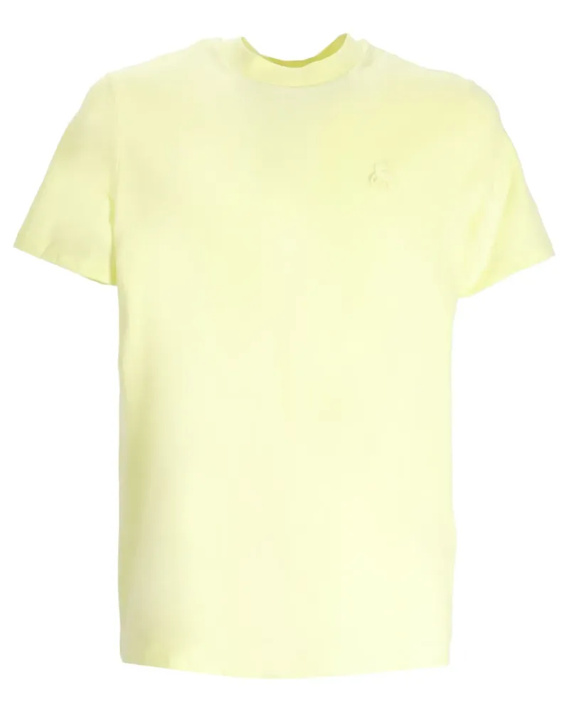 Karl Lagerfeld T-Shirt mit Karl-Stickerei - Gelb Gelb