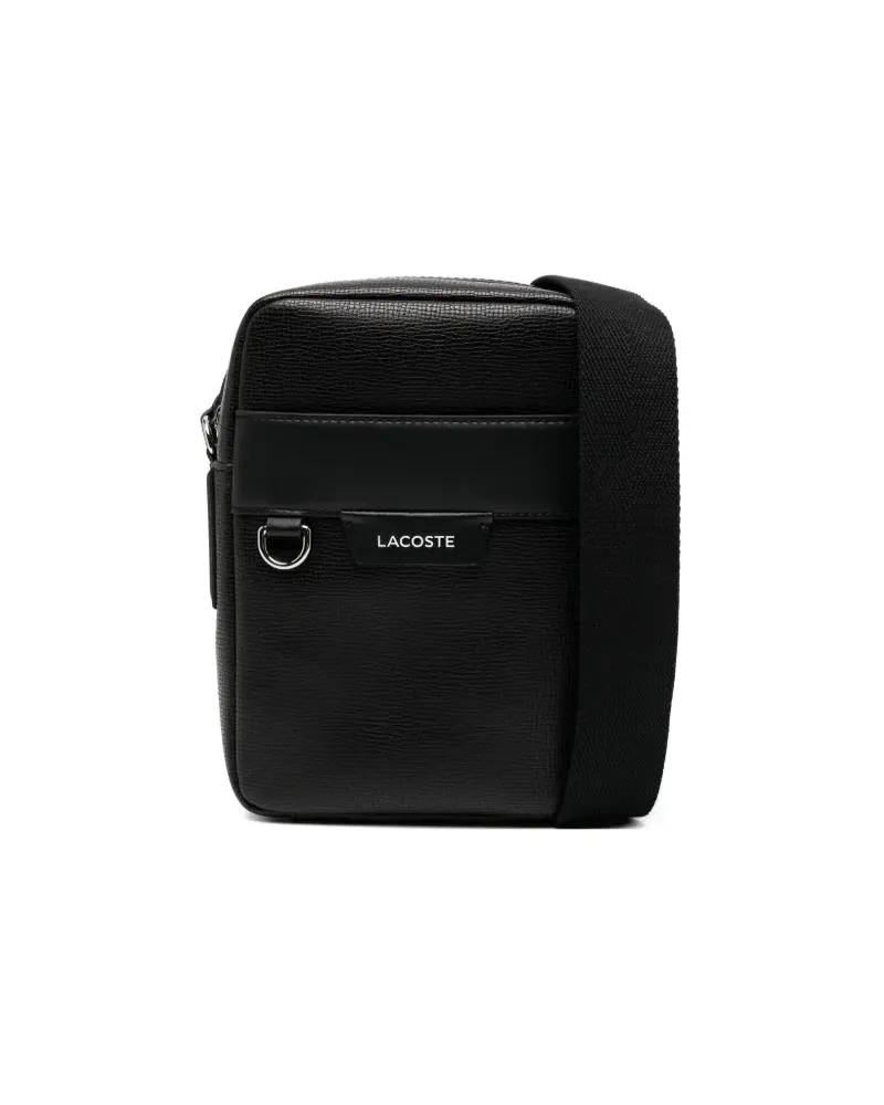 Lacoste Ossian Kuriertasche - Schwarz Schwarz