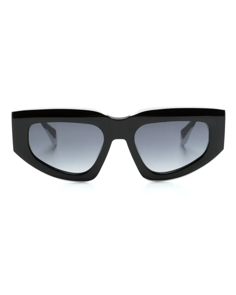 GIGI STUDIOS Pre-owned Viceversa Cat-Eye-Sonnenbrille - Schwarz Schwarz