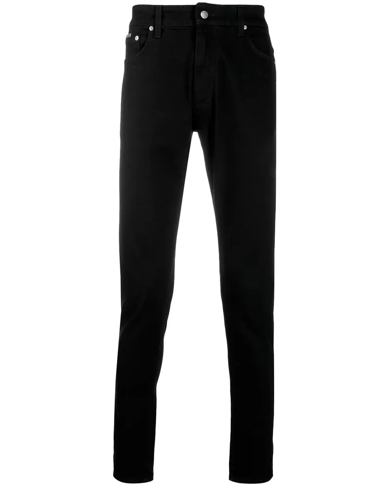 REPRESENT Skinny-Jeans - Schwarz Schwarz