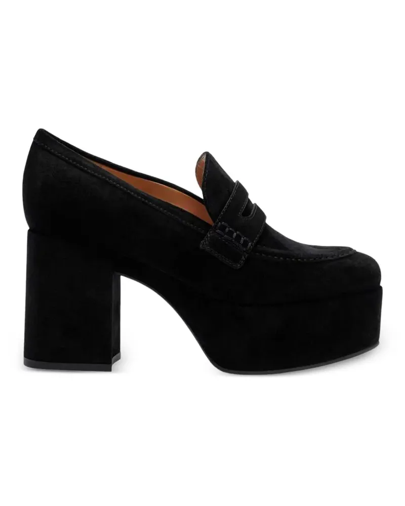 Gianvito Rossi Jenna Pumps aus Wildleder - Schwarz Schwarz