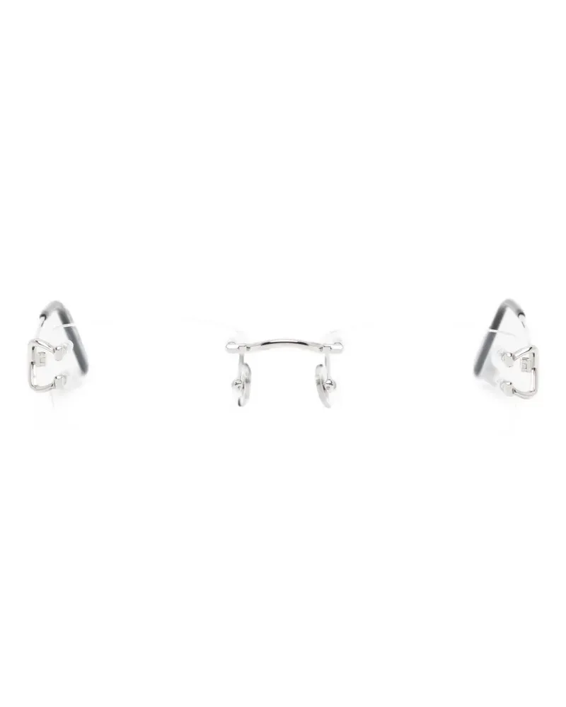 Cartier Décor C rimless glasses - Silber Silber