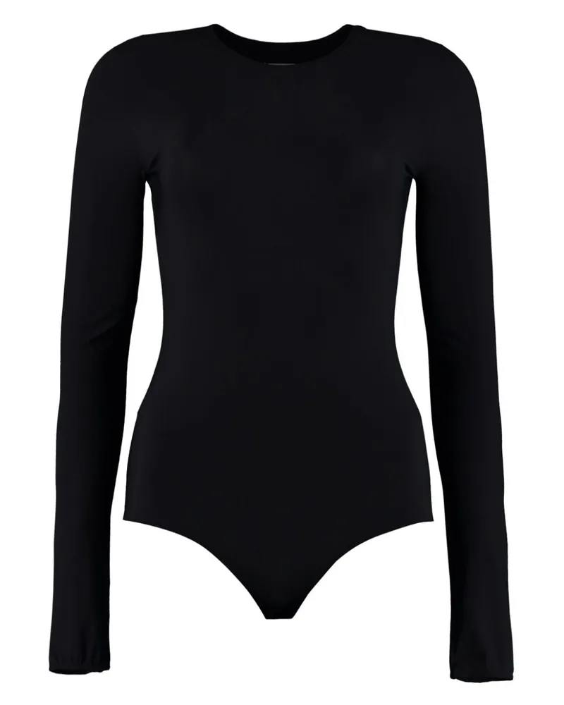 Maison Margiela Body mit rundem Ausschnitt - Schwarz Schwarz